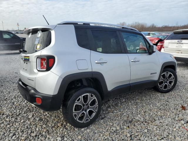 ZACCJBDT6FPB32595 - 2015 JEEP RENEGADE LIMITED SILVER photo 3