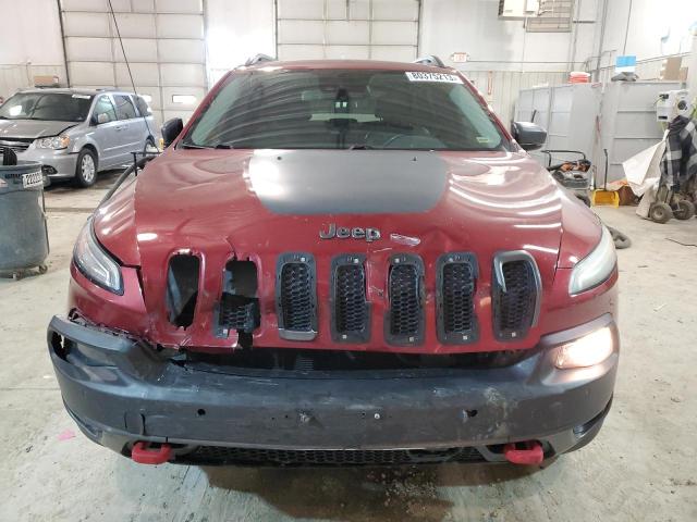 1C4PJMBS3EW161271 - 2014 JEEP CHEROKEE TRAILHAWK წითელი ფოტო 5