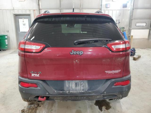 1C4PJMBS3EW161271 - 2014 JEEP CHEROKEE TRAILHAWK წითელი ფოტო 6