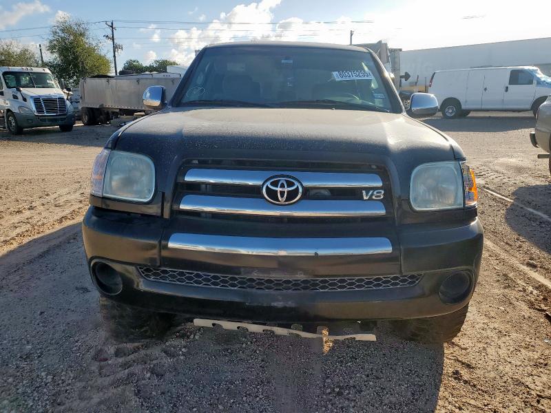 5TBET34126S535444 - 2006 TOYOTA TUNDRA DOUBLE CAB SR5 BLACK photo 5
