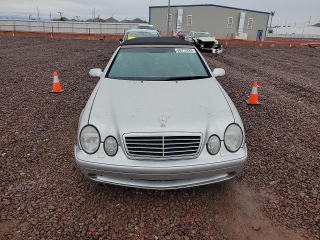 WDBLK70G81T083981 - 2001 MERCEDES-BENZ CLK 430 SILVER photo 5