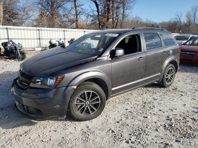 3C4PDCAB7JT534413 - 2018 DODGE JOURNEY SE GRAY photo 1