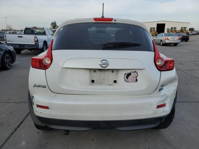 JN8AF5MR2DT214831 - 2013 NISSAN JUKE S WHITE photo 6