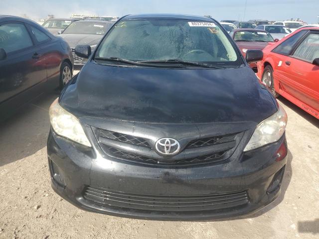 2T1BU4EE6BC727001 - 2011 TOYOTA COROLLA BASE BLACK photo 5