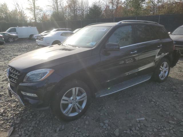 4JGDA5HB4DA194402 - 2013 MERCEDES-BENZ ML 350 4MATIC BLACK photo 1