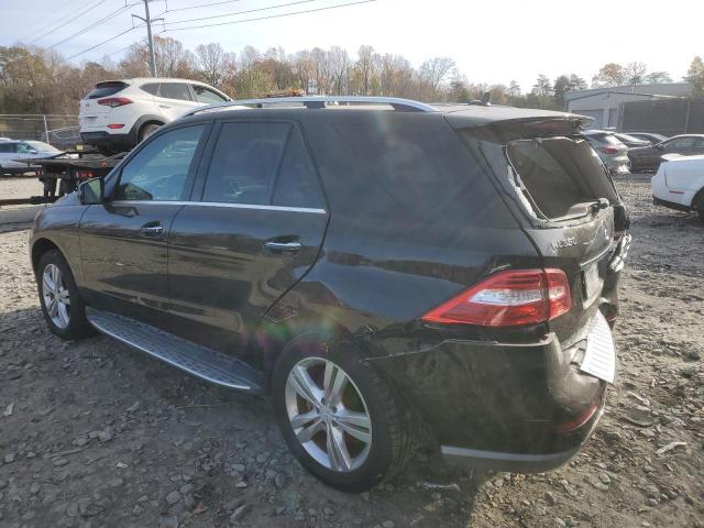 4JGDA5HB4DA194402 - 2013 MERCEDES-BENZ ML 350 4MATIC BLACK photo 2
