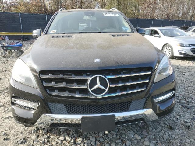 4JGDA5HB4DA194402 - 2013 MERCEDES-BENZ ML 350 4MATIC BLACK photo 5