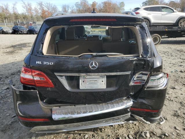 4JGDA5HB4DA194402 - 2013 MERCEDES-BENZ ML 350 4MATIC BLACK photo 6