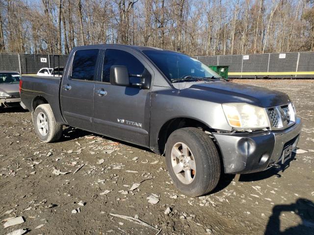 1N6BA07B76N554271 - 2006 NISSAN TITAN XE GRAY photo 4