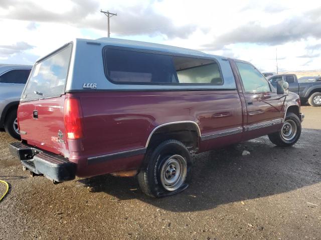 1GTEC14K9RZ566682 - 1994 GMC SIERRA C1500 BURGUNDY photo 3