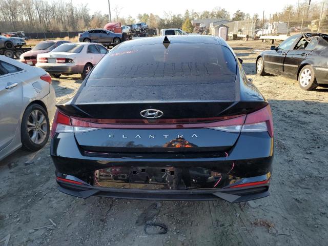 KMHLL4AG0MU115733 - 2021 HYUNDAI ELANTRA SE BLACK photo 6