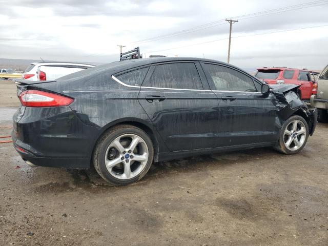 1FA6P0HDXE5368134 - 2014 FORD FUSION SE BLACK photo 3