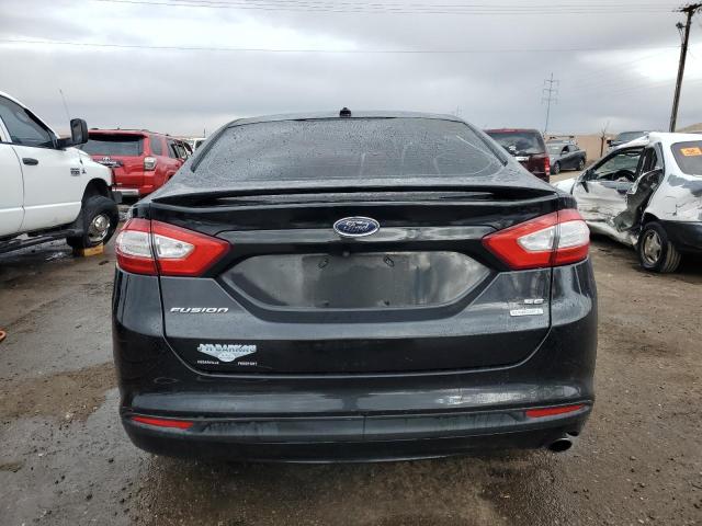 1FA6P0HDXE5368134 - 2014 FORD FUSION SE BLACK photo 6