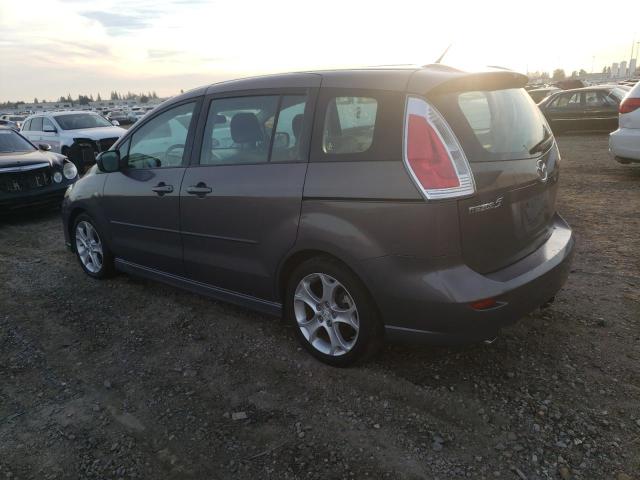 JM1CR29L690340696 - 2009 MAZDA 5 GRAY photo 2