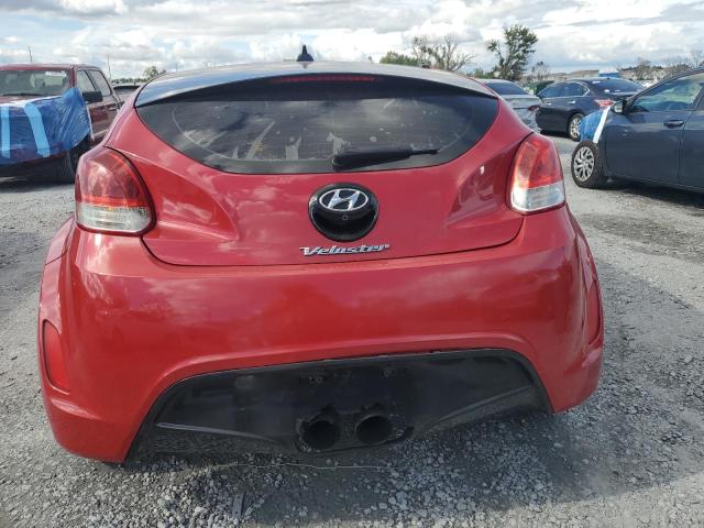 KMHTC6AE3DU098453 - 2013 HYUNDAI VELOSTER TURBO RED photo 6