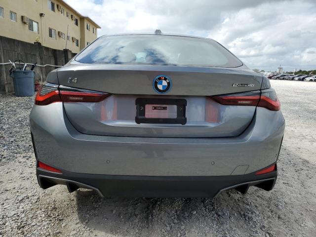 WBY73AW08RFT32182 - 2024 BMW I4 EDRIVE 40 GRAY photo 6