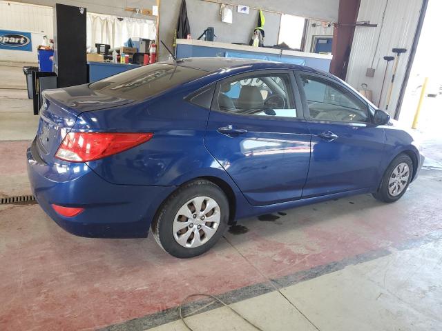 KMHCT4AE8GU085254 - 2016 HYUNDAI ACCENT SE Көк фото 3