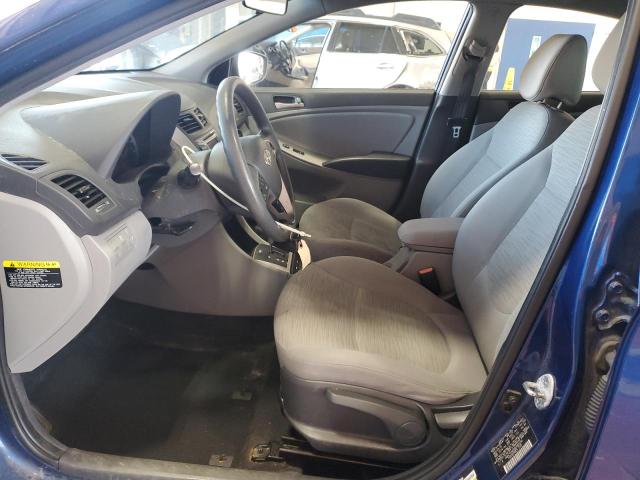 KMHCT4AE8GU085254 - 2016 HYUNDAI ACCENT SE Көк фото 7