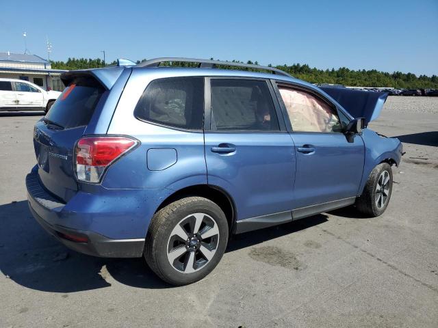 JF2SJAECXJH533279 - 2018 SUBARU FORESTER 2.5I PREMIUM Bleu photo 3