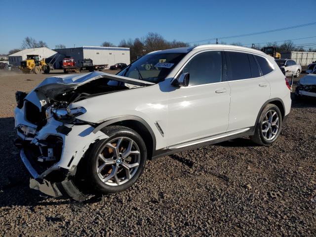 5UXTY5C00M9F78293 - 2021 BMW X3 XDRIVE30I WHITE photo 1