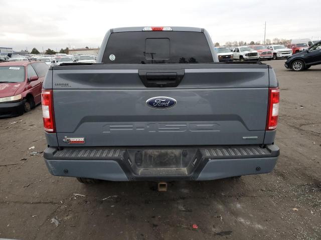 1FTEW1E48KKD80895 - 2019 FORD F150 SUPERCREW GRAY photo 6