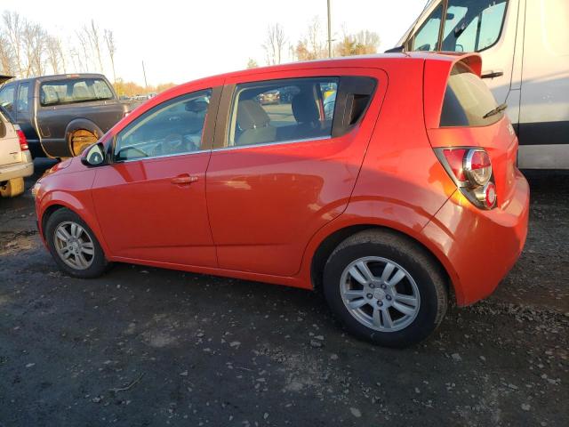 1G1JC6SH1C4118887 - 2012 CHEVROLET SONIC LT RED photo 2