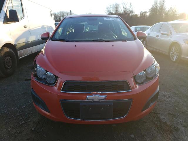 1G1JC6SH1C4118887 - 2012 CHEVROLET SONIC LT RED photo 5