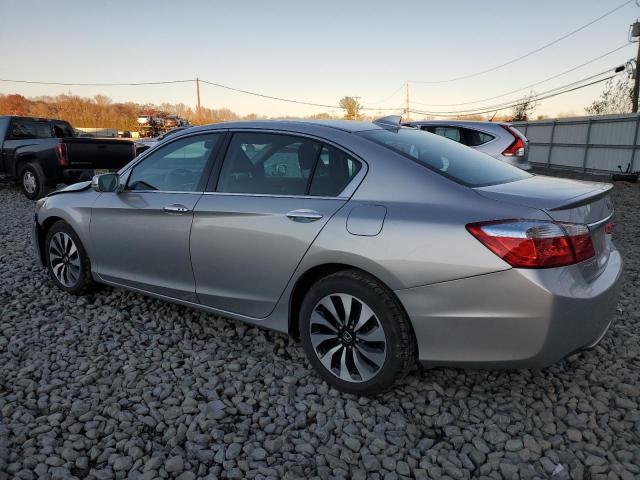 1HGCR6F39EA003814 - 2014 HONDA ACCORD HYBRID SILVER photo 2