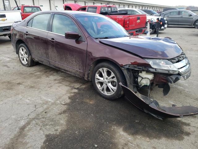 3FAHP0HG1CR204350 - 2012 FORD FUSION SE BURGUNDY photo 7