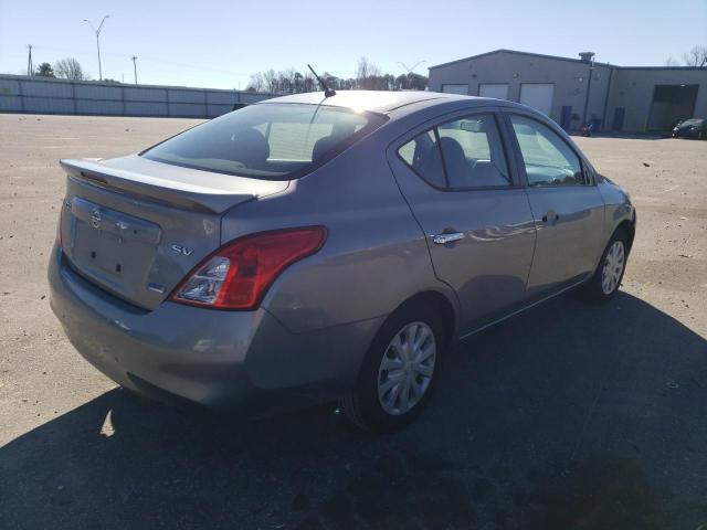 3N1CN7AP0DL856882 - 2013 NISSAN VERSA S SILVER photo 3