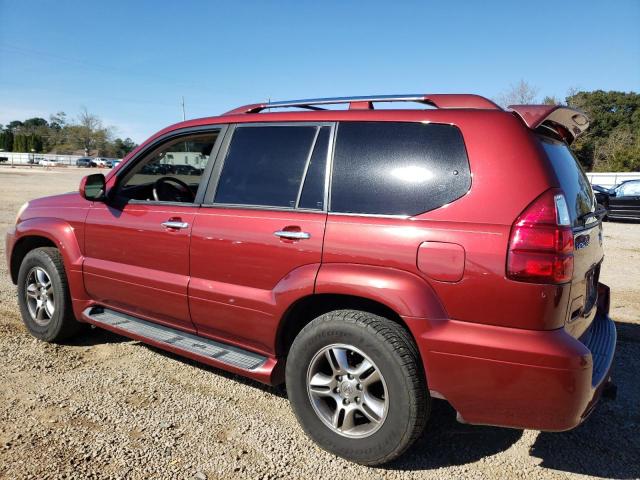 JTJBT20X980166924 - 2008 LEXUS GX 470 BURGUNDY photo 2