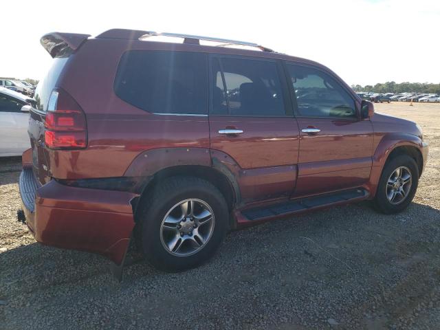 JTJBT20X980166924 - 2008 LEXUS GX 470 BURGUNDY photo 3