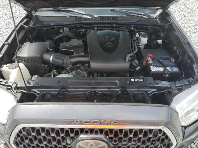 3TMBZ5DN2KM020056 - 2019 TOYOTA TACOMA DOUBLE CAB ნაცრისფერი ფოტო 11