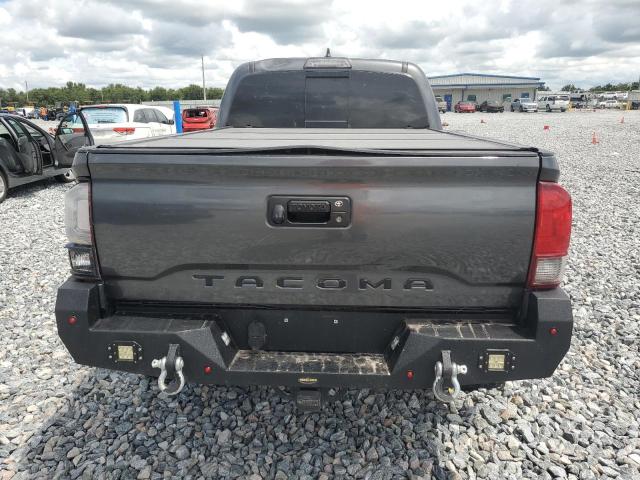 3TMBZ5DN2KM020056 - 2019 TOYOTA TACOMA DOUBLE CAB ნაცრისფერი ფოტო 6