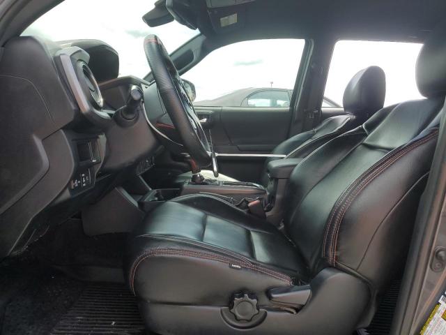 3TMBZ5DN2KM020056 - 2019 TOYOTA TACOMA DOUBLE CAB ნაცრისფერი ფოტო 7