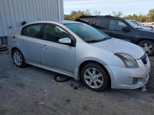 3N1AB6AP4CL637450 - 2012 NISSAN SENTRA 2.0 SILVER photo 4