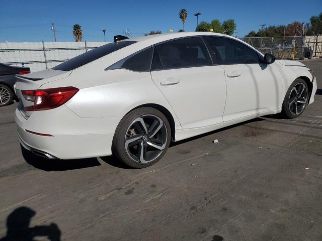 1HGCV1F30MA097840 - 2021 HONDA ACCORD SPORT WHITE photo 3