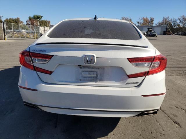 1HGCV1F30MA097840 - 2021 HONDA ACCORD SPORT WHITE photo 6