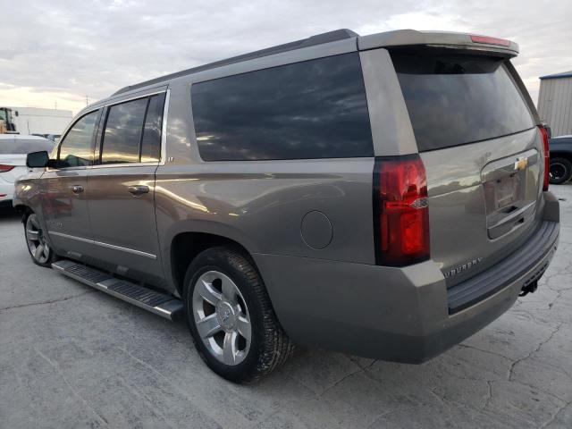 1GNSKHKC9JR289666 - 2018 CHEVROLET SUBURBAN K1500 LT GRAY photo 2