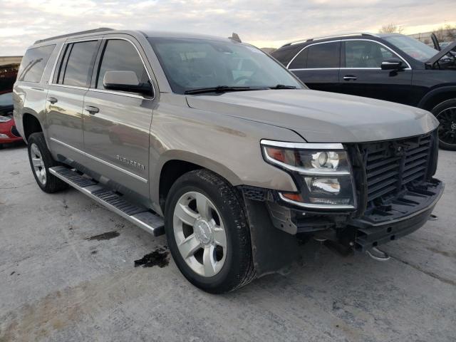 1GNSKHKC9JR289666 - 2018 CHEVROLET SUBURBAN K1500 LT GRAY photo 4