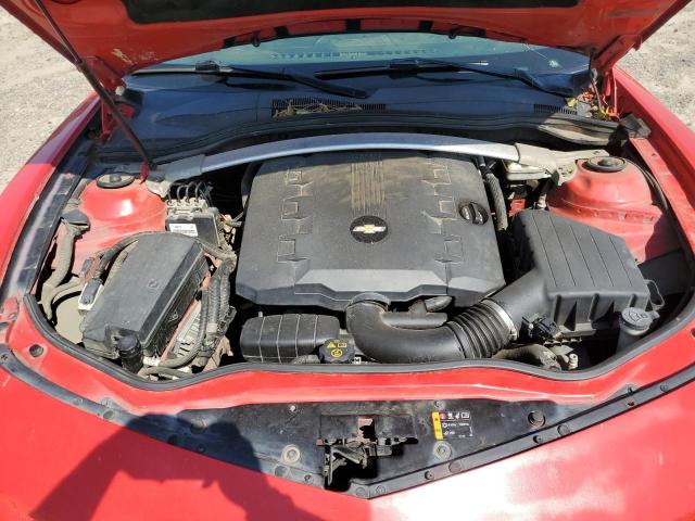 2G1FD3D33F9161504 - 2015 CHEVROLET CAMARO LT RED photo 11