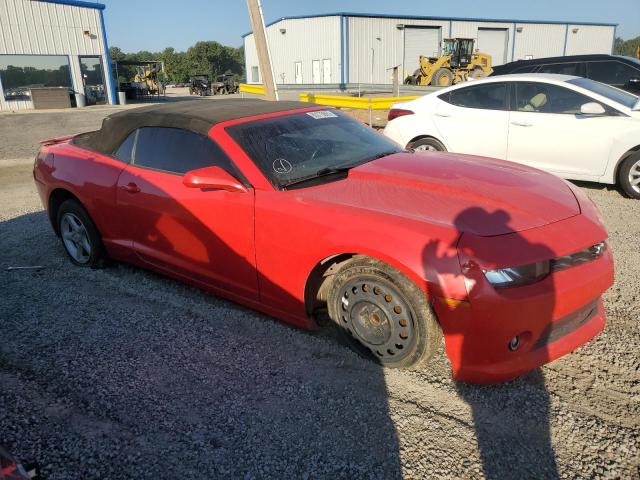 2G1FD3D33F9161504 - 2015 CHEVROLET CAMARO LT RED photo 4