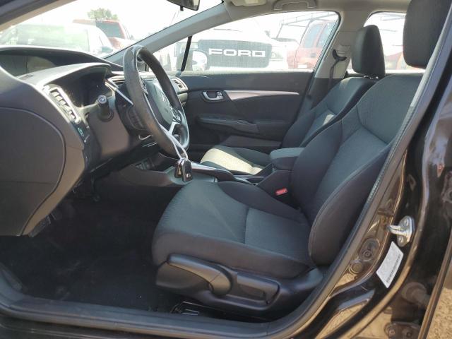 2HGFB2F89EH523308 - 2014 HONDA CIVIC EX BROWN photo 7