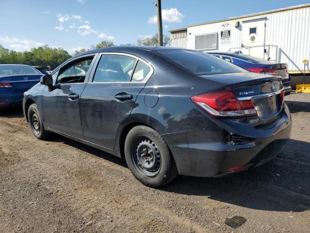2HGFB2F54DH584361 - 2013 HONDA CIVIC LX შავი ფოტო 2