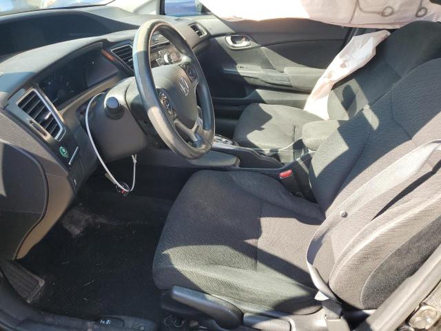 2HGFB2F54DH584361 - 2013 HONDA CIVIC LX შავი ფოტო 7