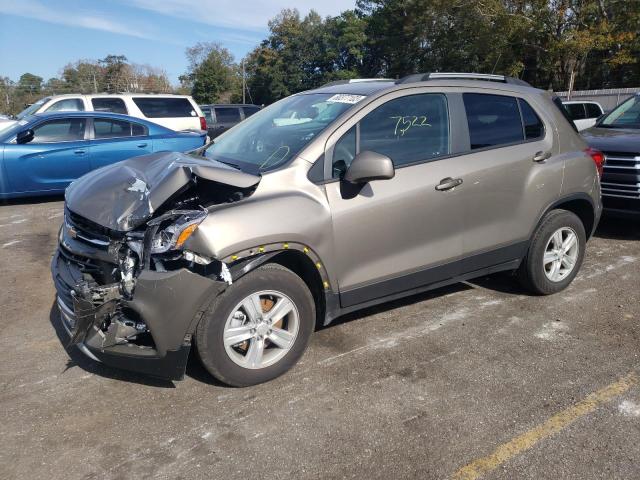 KL7CJPSM1NB567085 - 2022 CHEVROLET TRAX 1LT TAN photo 1