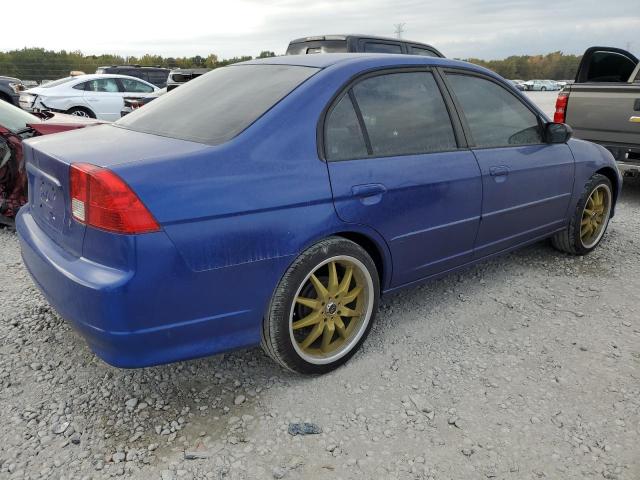 2HGES16344H626144 - 2004 HONDA CIVIC DX VP BLUE photo 3