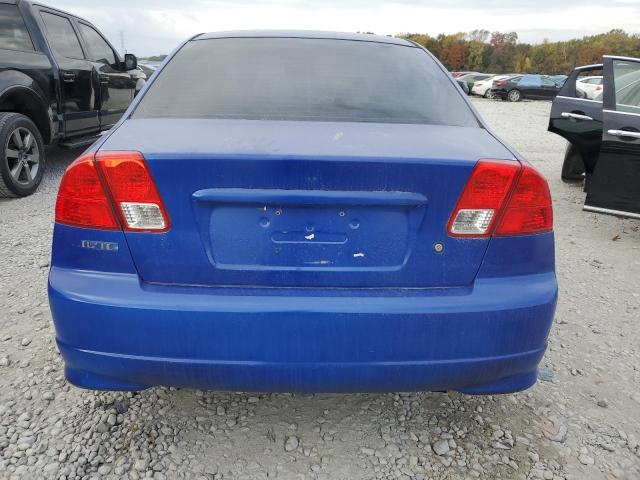 2HGES16344H626144 - 2004 HONDA CIVIC DX VP BLUE photo 6
