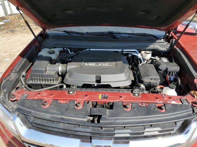 1GCGSBE32F1162917 - 2015 CHEVROLET COLORADO LT RED photo 11