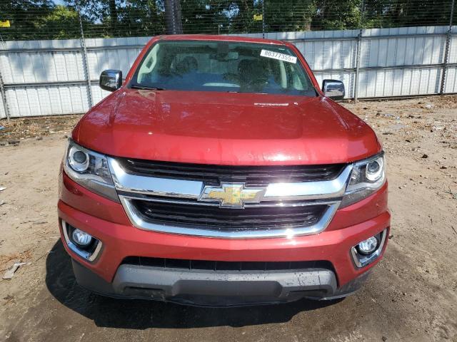 1GCGSBE32F1162917 - 2015 CHEVROLET COLORADO LT RED photo 5